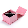 Simple Design Paper Jewelry Box Paper Box with Ribbon Closure